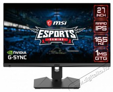 MSI 27 Optix MAG274QRF WQHD IPS 165Hz Esport gamer monitor Iroda és számítástechnika - Monitor - Monitor - 454134