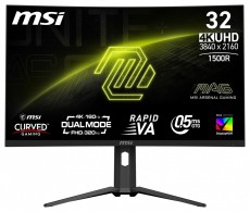MSI 31,5 321CUPDF UHD/FHD Dual mode320/160Hz HDMI/DP/USB-C ívelt gamer monitor Iroda és számítástechnika - Monitor - Monitor - 514351