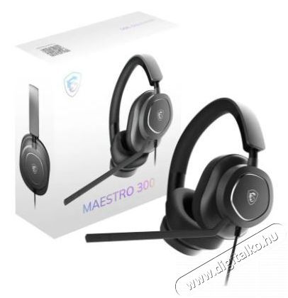 MSI Maestro 300 fejhallgat&oacute; Audio-Video / Hifi / Multim&eacute;dia - F&uuml;l &eacute;s Fejhallgat&oacute;k - Fejhallgat&oacute; - 525358