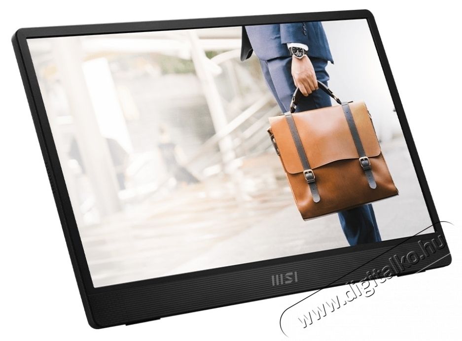 MSI MSI PRO MP161 E2 hordozhat&oacute; IPS, 15,6  Full HD, 60 Hz, 2 x USB Type C &eacute;s mini-HDMI, 4 ms, hangsz&oacute;r&oacute; Iroda &eacute;s sz&aacute;m&iacute;t&aacute;stechnika - Monitor - Monitor - 534422