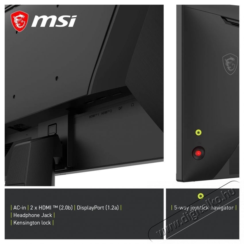MSI MAG 255F X24 Gaming monitor Iroda &eacute;s sz&aacute;m&iacute;t&aacute;stechnika - Monitor - Monitor - 540574