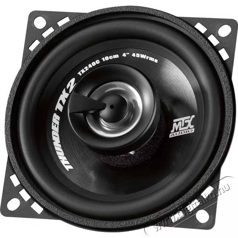 MTX aut&oacute;s hangsz&oacute;r&oacute;k, koaxi&aacute;lis, 10 cm, k&eacute;ts&aacute;vos Aut&oacute;hifi / Aut&oacute; felszerel&eacute;s - Aut&oacute; hangsug&aacute;rz&oacute; - Hangsz&oacute;r&oacute; szett - 535475