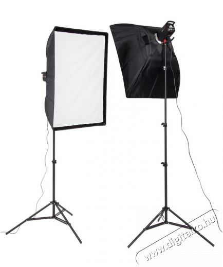 Multiblitz Compact Economy szett (2 x 200Ws) Fotó-Videó kiegészítők - Vaku - Stúdió vaku - 298509