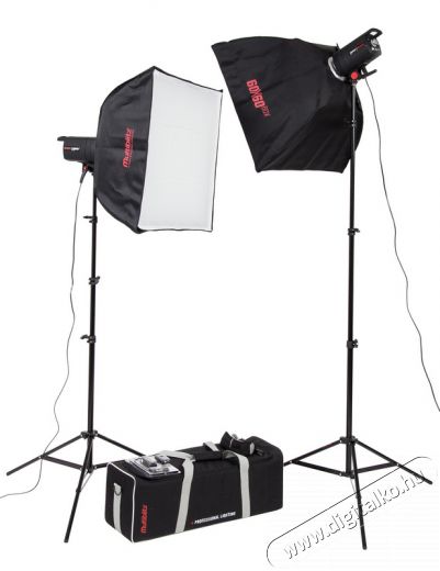 Multiblitz Compact Plus Location Set (2 x 200Ws) Fotó-Videó kiegészítők - Vaku - Stúdió vaku - 298498