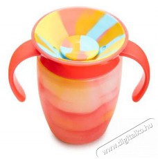 Munchkin Miracle 360  Tie Dye Cup Tropical - sárga, piros, 2db, 207ml Szépségápolás / Egészség - Baba mama termék - Cumisüveg / cumi / etetés kiegészítő - 521739