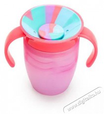 Munchkin Miracle 360  Tie Dye Cup Tropical - sárga, rózsaszín, 2db, 207ml Szépségápolás / Egészség - Baba mama termék - Cumisüveg / bébiétel melegítő - 521754