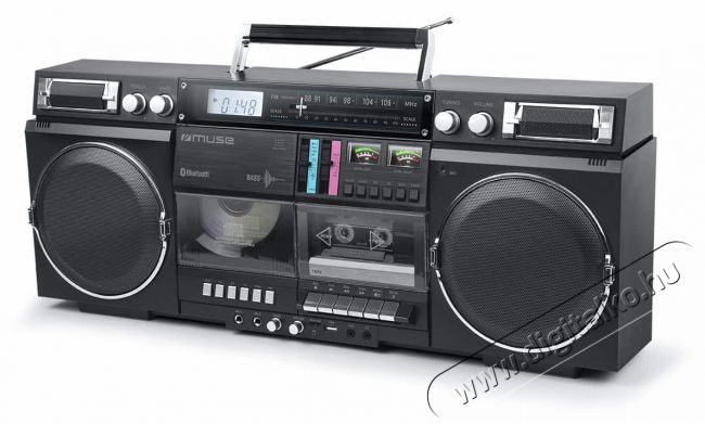 Muse M-380GB Audio-Video / Hifi / Multimédia - Hordozható CD / DVD / Multimédia készülék - Hordozható CD / Multimédia rádiómagnó / Boombox - 525361