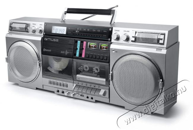 Muse M-380GBS Audio-Video / Hifi / Multimédia - Hordozható CD / DVD / Multimédia készülék - Hordozható CD / Multimédia rádiómagnó / Boombox - 525360