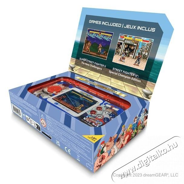 My Arcade Super Street Fighter II - Pocket Player Pro Iroda &eacute;s sz&aacute;m&iacute;t&aacute;stechnika - J&aacute;t&eacute;k konzol - Kontroller - 521765