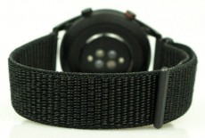 Mybandz 22SKU1613 tépőzáras rugalmas szövet óraszíj 22mm - fekete Mobil / Kommunikáció / Smart - Okos eszköz - Egyéb okos eszköz - 366171