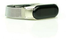 Mybandz MIB51789 MI BAND 5 - Milánói mágneses fém ezüst óraszíj Mobil / Kommunikáció / Smart - Okos eszköz - Egyéb okos eszköz - 384204