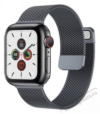 Mybandz APW381424 Apple watch milánói fém óraszíj/sötétszürke/ 38/40/41 mm mm Háztartás / Otthon / Kültér - Óra - Egyéb óra - 393281
