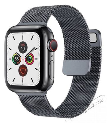 Mybandz APW381424 Apple watch milánói fém óraszíj/sötétszürke/ 38/40/41 mm mm Háztartás / Otthon / Kültér - Óra - Egyéb óra - 393281