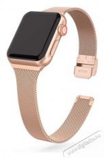 Mybandz APW381572 Apple Watch csatos milánói fém óraszíj/rosegold/ 38/40/41 mm Háztartás / Otthon / Kültér - Óra - Egyéb óra - 393280