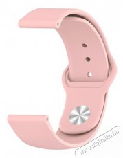 Mybandz 22SKU6117 Szilikon óraszíj gömb csattal /Púder/ 22mm Háztartás / Otthon / Kültér - Óra - Egyéb óra - 393308