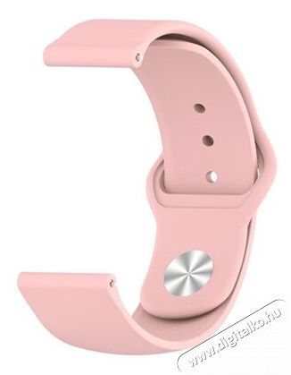 Mybandz 22SKU6117 Szilikon óraszíj gömb csattal /Púder/ 22mm Háztartás / Otthon / Kültér - Óra - Egyéb óra - 393308