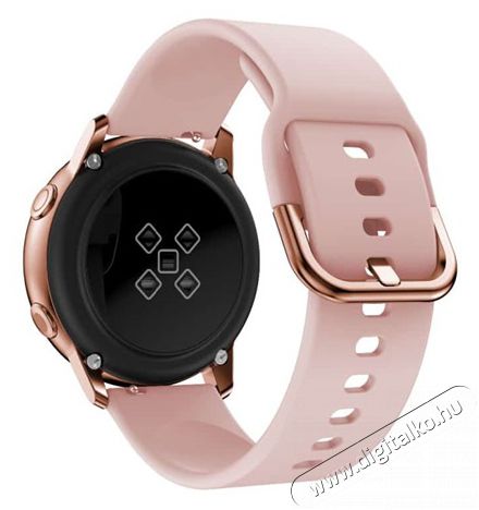 Mybandz 22SKU6141 Szilikon óraszíj fém csattal /Pink/ Háztartás / Otthon / Kültér - Óra - Egyéb óra - 393307