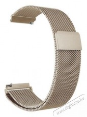 Mybandz 22SKU621 Milánói mágneses fém óraszíj - pezsgőarany Háztartás / Otthon / Kültér - Óra - Egyéb óra - 393294