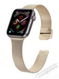 Mybandz APW381401 Apple Watch milánói fém óraszíj/arany/ 38/40/41 mm Háztartás / Otthon / Kültér - Óra - Egyéb óra - 393287