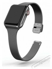 Mybandz APW381581 Apple Watch csatos milánói fém óraszíj /fekete/ 38/40/41 mm Háztartás / Otthon / Kültér - Óra - Egyéb óra - 393244