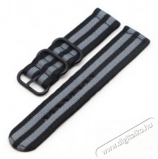 Mybandz 22SKU1802 Szövet óraszíj /Bond/ 22mm Háztartás / Otthon / Kültér - Óra - Egyéb óra - 393388