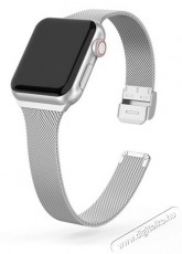 Mybandz APW38170 Apple Watch csatos milánói fém óraszíj /ezüst/ 38/40/41 mm Háztartás / Otthon / Kültér - Óra - Egyéb óra - 393242