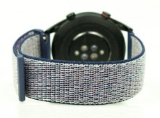 Mybandz 20SKU1628 tépőzáras rugalmas szövet óraszíj 20mm - éjkék Mobil / Kommunikáció / Smart - Okos eszköz - Egyéb okos eszköz - 366167