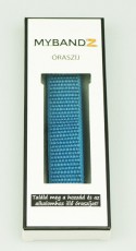 Mybandz 20SKU1628 tépőzáras rugalmas szövet óraszíj 20mm - éjkék Mobil / Kommunikáció / Smart - Okos eszköz - Egyéb okos eszköz - 366167