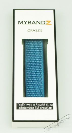 Mybandz 20SKU1628 tépőzáras rugalmas szövet óraszíj 20mm - éjkék Mobil / Kommunikáció / Smart - Okos eszköz - Egyéb okos eszköz - 366167