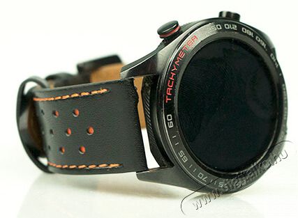 Mybandz 22SKU1550 Rally bőróraszíj fekete csattal 22mm - fekete-narancs Mobil / Kommunikáció / Smart - Okos eszköz - Egyéb okos eszköz - 366162