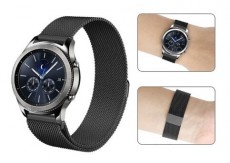 Mybandz 22SKU1631 Milánói fém óraszíj 22mm - sötétszürke Mobil / Kommunikáció / Smart - Okos eszköz - Egyéb okos eszköz - 366097
