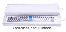 Mybandz 22SKU1631 Milánói fém óraszíj 22mm - sötétszürke Mobil / Kommunikáció / Smart - Okos eszköz - Egyéb okos eszköz - 366097