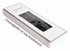 Mybandz 22SKU508 lélegző szilikon óraszíj 22mm - kék-fehér Mobil / Kommunikáció / Smart - Okos eszköz - Egyéb okos eszköz - 366133