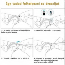 Mybandz 22SKU567 szilikon óraszíj 22mm - zöld-fekete Mobil / Kommunikáció / Smart - Okos eszköz - Egyéb okos eszköz - 366104