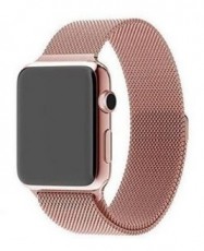 Mybandz APW381562 Apple Watch utángyártott Milánói fém óraszíj 38/40mm - pink-arany Mobil / Kommunikáció / Smart - Okos eszköz - Egyéb okos eszköz - 366066
