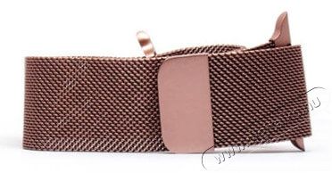 Mybandz APW381562 Apple Watch utángyártott Milánói fém óraszíj 38/40mm - pink-arany Mobil / Kommunikáció / Smart - Okos eszköz - Egyéb okos eszköz - 366066