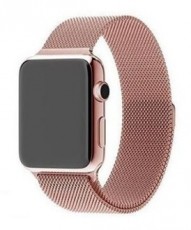 Mybandz APW421562 Apple Watch utángyártott Milánói fém óraszíj 42/44mm - pink-arany Mobil / Kommunikáció / Smart - Okos eszköz - Egyéb okos eszköz - 366067