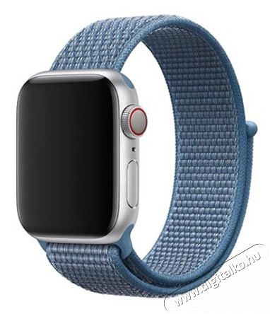 Mybandz APW422796 Apple Watch utángyártott rugalmas szövet óraszíj 42/44mm - kék Mobil / Kommunikáció / Smart - Okos eszköz - Egyéb okos eszköz - 366073