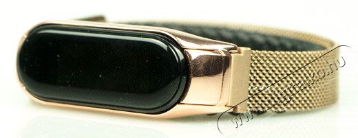 Mybandz MIB1794 MI BAND 3/4 Milánói mágneses fém óraszíj - rózsaarany Mobil / Kommunikáció / Smart - Okos eszköz - Egyéb okos eszköz - 366142