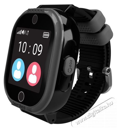 MyKi Watch 4 Lite GPS/GSM fekete helymeghat&aacute;roz&oacute;s gyerek&oacute;ra Mobil / Kommunik&aacute;ci&oacute; / Smart - Okos eszk&ouml;z - Okos&oacute;ra - 394584