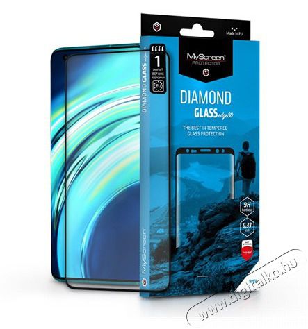 MyScreen Protector MSP LA-1976 Xiaomi Mi 10/Mi 10 Pro 3D üveg kijelzővédő fólia Mobil / Kommunikáció / Smart - Mobiltelefon kiegészítő / tok - Kijelző / hátlap védő fólia - 398792