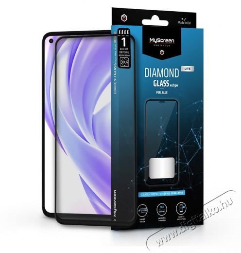 MyScreen Protector MSP LA-1972 Xiaomi Mi 11 Lite LTE/11 Lite 5G 2.5D üveg kijelzővédő fólia Mobil / Kommunikáció / Smart - Mobiltelefon kiegészítő / tok - Kijelző / hátlap védő fólia - 398860