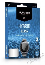 MyScreen Protector MSP LA-1869 Samsung Galaxy Watch (42mm) 2db-os rugalmas üveg kijelzővédő fólia Mobil / Kommunikáció / Smart - Mobiltelefon kiegészítő / tok - Kijelző / hátlap védő fólia - 398799