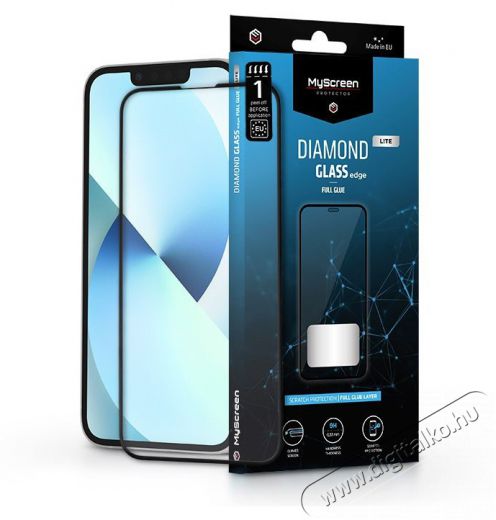 MyScreen Protector MSP LA-1967 iPhone 13 mini 2.5D üveg kijelzővédő fólia Mobil / Kommunikáció / Smart - Mobiltelefon kiegészítő / tok - Kijelző / hátlap védő fólia - 398864