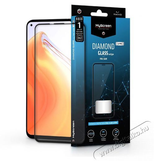 MyScreen Protector MSP LA-2025 Xiaomi Mi 10/Mi 10 Pro 5G/10T Lite 5G 2.5D üveg kijelzővédő fólia Mobil / Kommunikáció / Smart - Mobiltelefon kiegészítő / tok - Kijelző / hátlap védő fólia - 398803