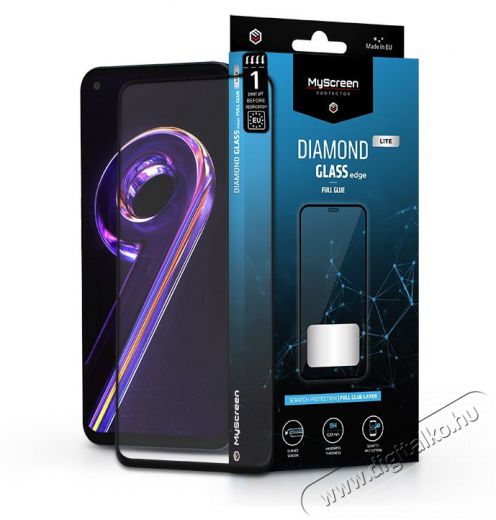 MyScreen Protector MSP LA-2188 Realme 9 Pro Diamond Glass Lite Edge2.5D edzett üveg képernyővédő Mobil / Kommunikáció / Smart - Mobiltelefon kiegészítő / tok - Kijelző / hátlap védő fólia - 398822