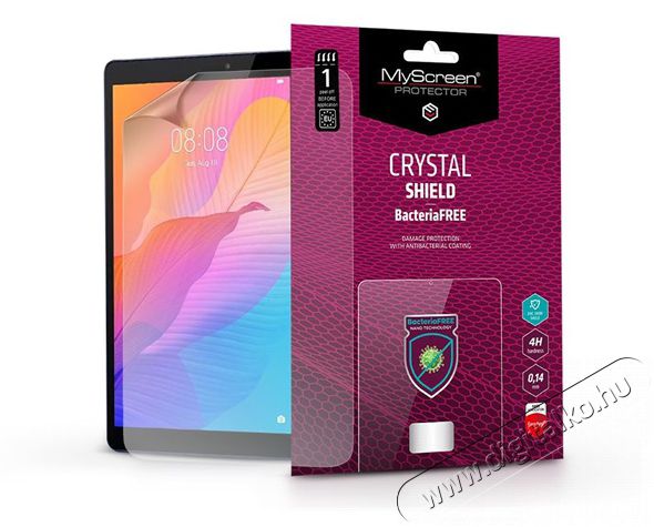 MyScreen Protector MSP LA-2035 Huawei MatePad T8/T8 LTE Crystal Bacteria Free kijelzővédő fólia Mobil / Kommunikáció / Smart - Mobiltelefon kiegészítő / tok - Kijelző / hátlap védő fólia - 398816