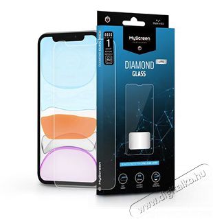 MyScreen Protector MSP LA-2021 iPhone XR/11 Diamond Glass üveg kijelzővédő fólia Mobil / Kommunikáció / Smart - Mobiltelefon kiegészítő / tok - Kijelző / hátlap védő fólia - 405290