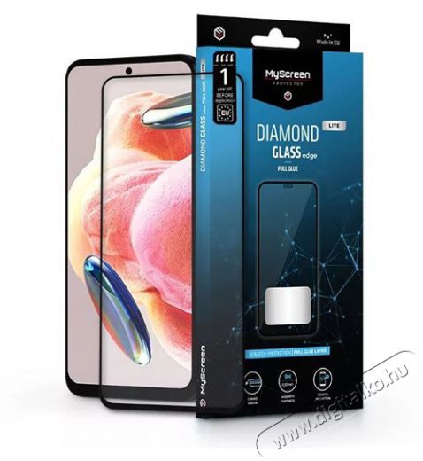 MyScreen Protector MSP LA-2319 Xiaomi Redmi Note 12 4G/5G/Pro 5G/12 Pro+ Diamond Glass Lite Edge 2.5D edzett &uuml;veg kijelzőv&eacute;dő f&oacute;lia Mobil / Kommunik&aacute;ci&oacute; / Smart - Mobiltelefon kieg&eacute;sz&iacute;tő / tok - Kijelző / h&aacute;tlap v&eacute;dő f&oacute;lia - 476810