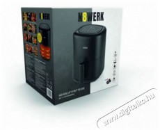 N8WERK FORRÓLEVEGŐS FRITŐZ 3l 1300W Konyhai termékek - Konyhai kisgép (sütés / főzés / hűtés / ételkészítés) - Légkeveréses főzőgép / elektromos kukta / multifunkciós sütő - 399163